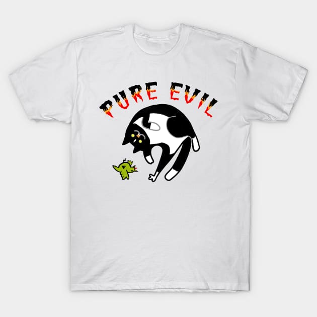 Pure Evil 02 T-Shirt by Lorey